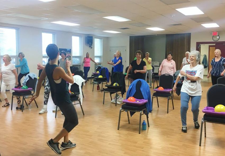 fitness class fun